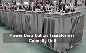 Unitate de capacitate a transformatorului de distribuție a puterii